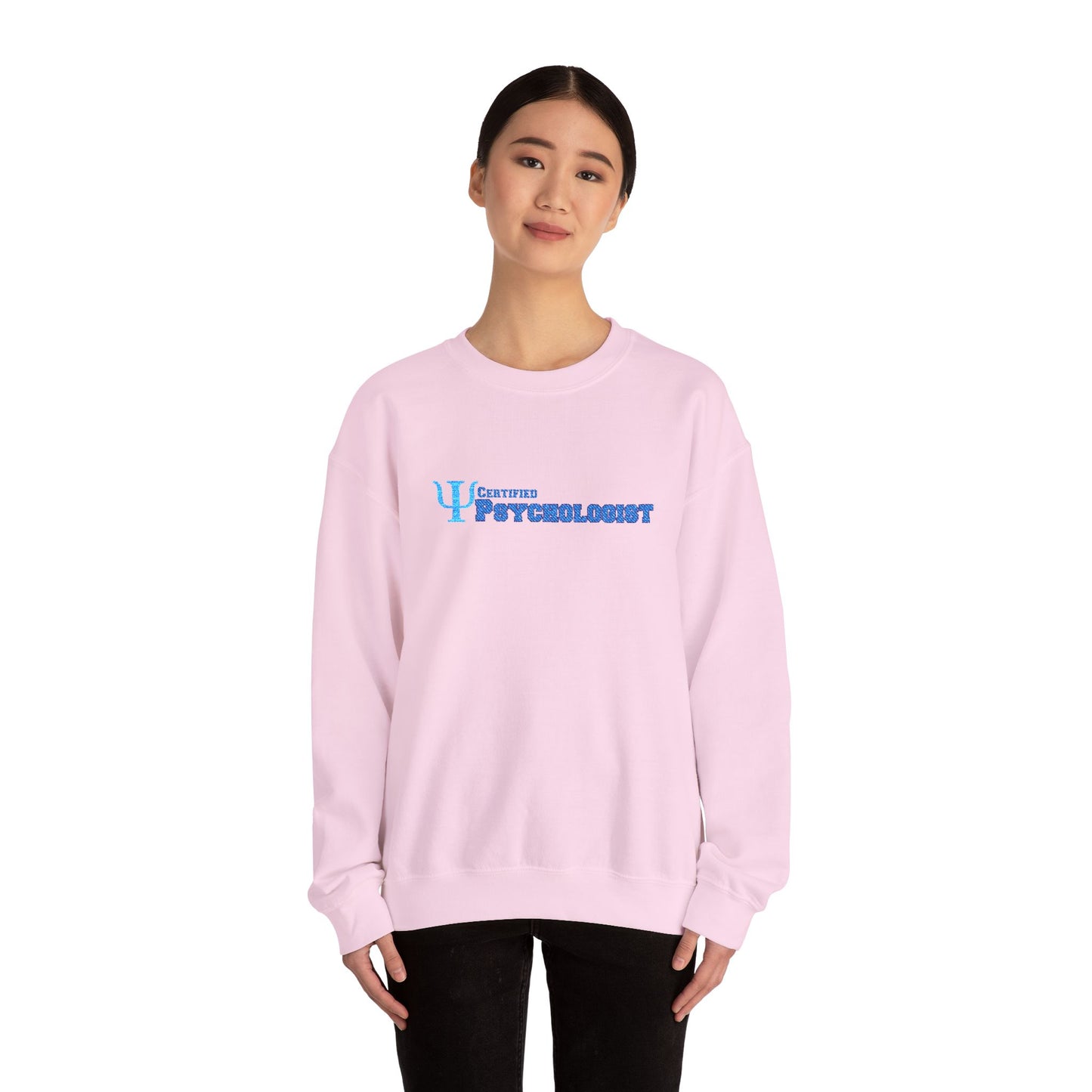 Psychologist Embroidered Sweatshirt Casual Wear Professional Clothing Mental Health Professional Apparel Psychology Student Graduation Gift
