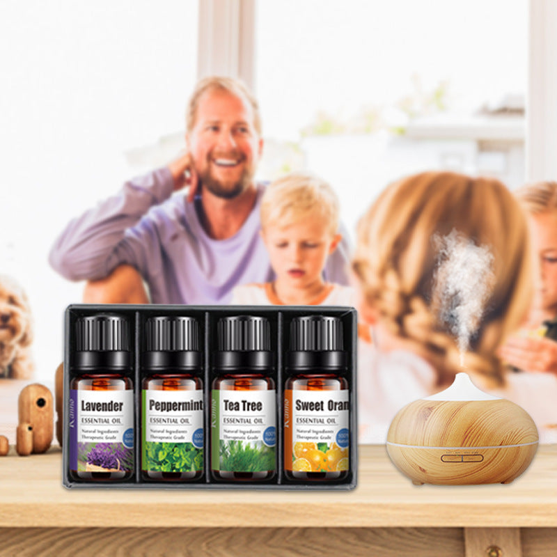 4 essential oil set