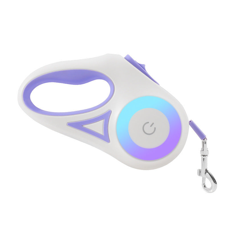 Best Dog Leash and Collar Retractable Leash With Build-in Torch