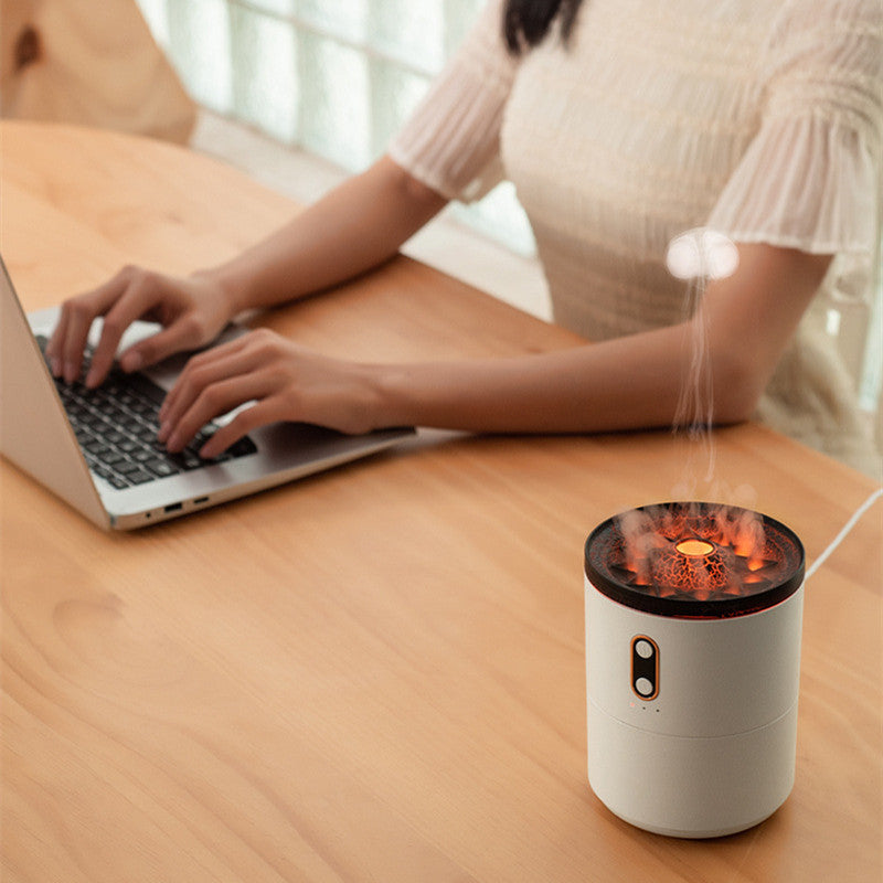 Volcanic Flame Humidifier Diffuser
