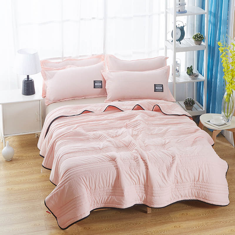 cooling blanket light pink