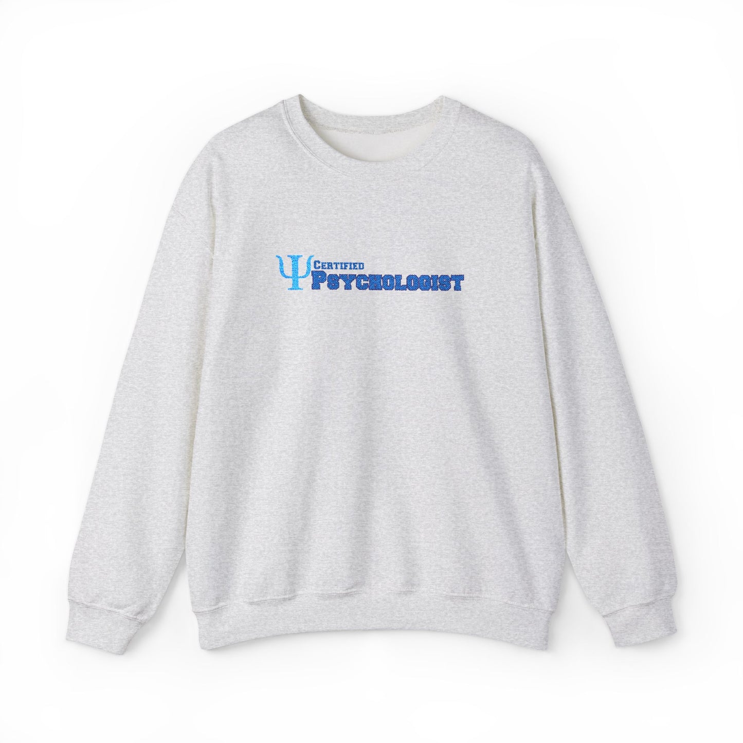 Psychologist Embroidered Sweatshirt Casual Wear Professional Clothing Mental Health Professional Apparel Psychology Student Graduation Gift