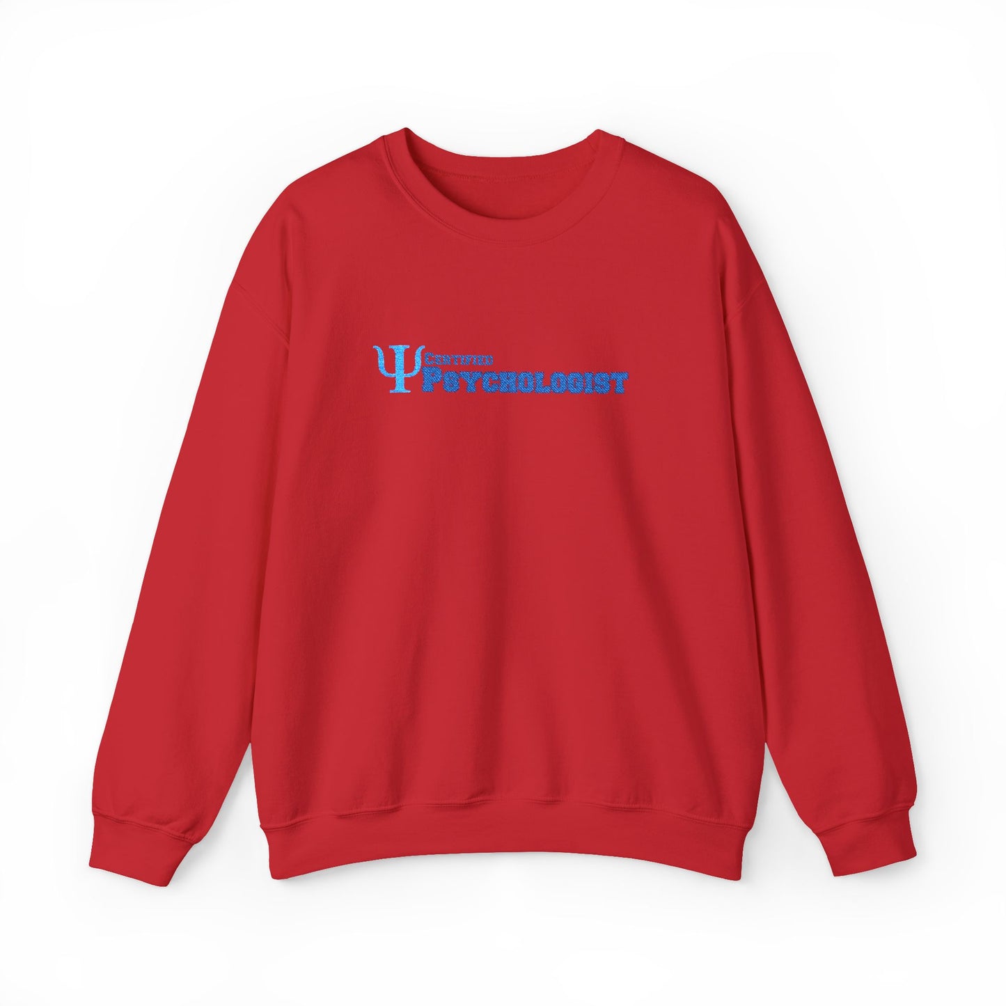 Psychologist Embroidered Sweatshirt Casual Wear Professional Clothing Mental Health Professional Apparel Psychology Student Graduation Gift