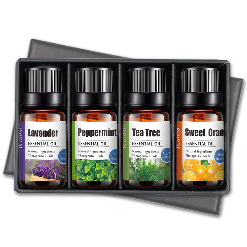 4 essential oil set
