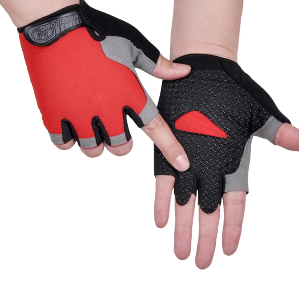 Anti Slip Breathable Half Finger Weightlifting Cycling Gloves
