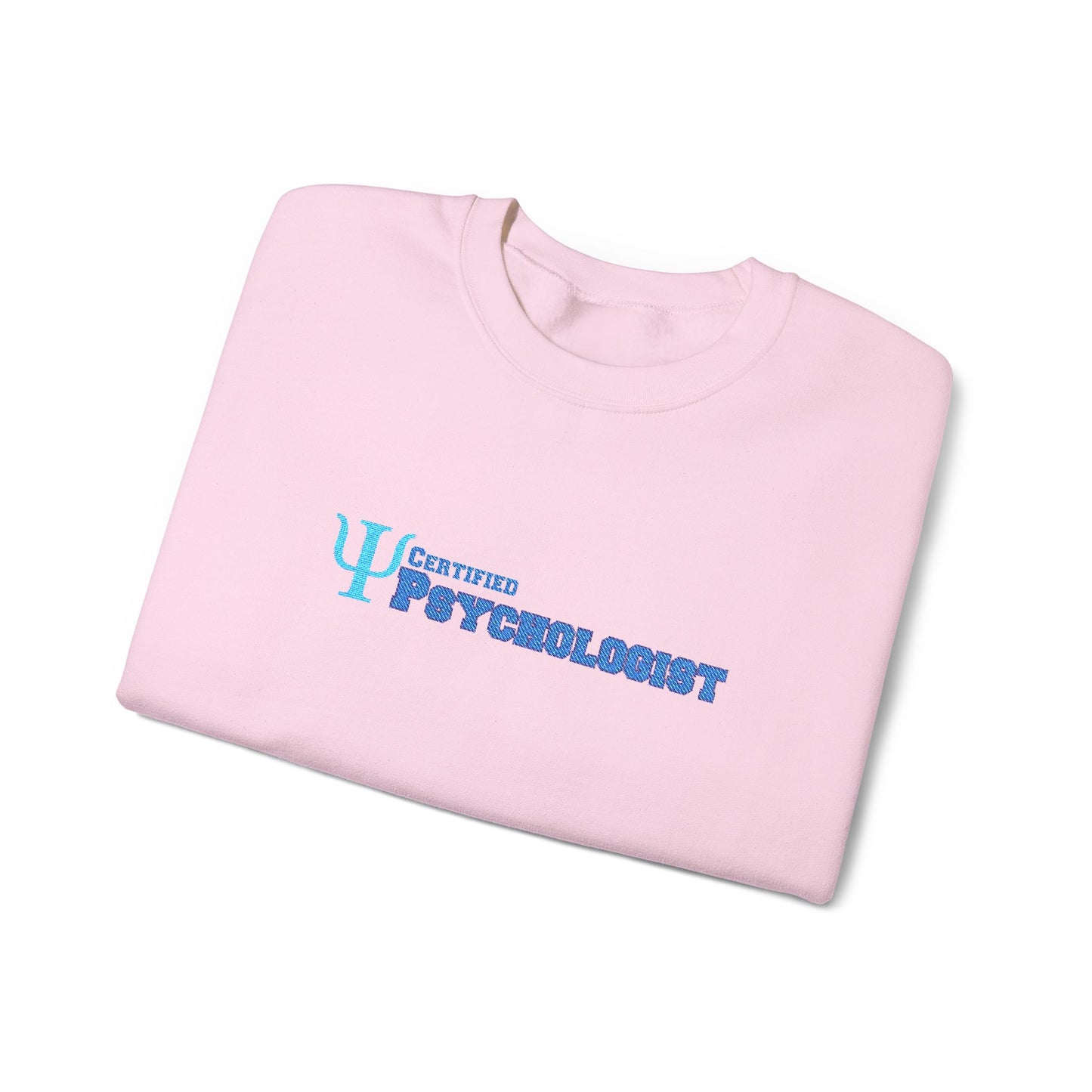 Psychologist Embroidered Sweatshirt Casual Wear Professional Clothing Mental Health Professional Apparel Psychology Student Graduation Gift