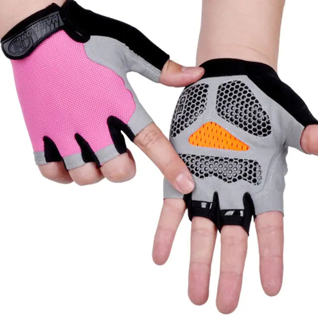 Anti Slip Breathable Half Finger Weightlifting Cycling Gloves