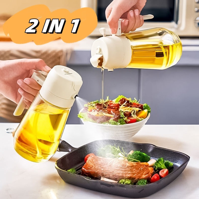Best 2 in 1 Oil Dispenser Sprayer Bottle