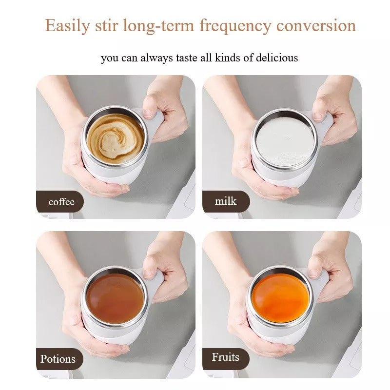 Rechargeable Automatic Self Stirring Coffee Cup High Value Electric Stirring Coffee Mug