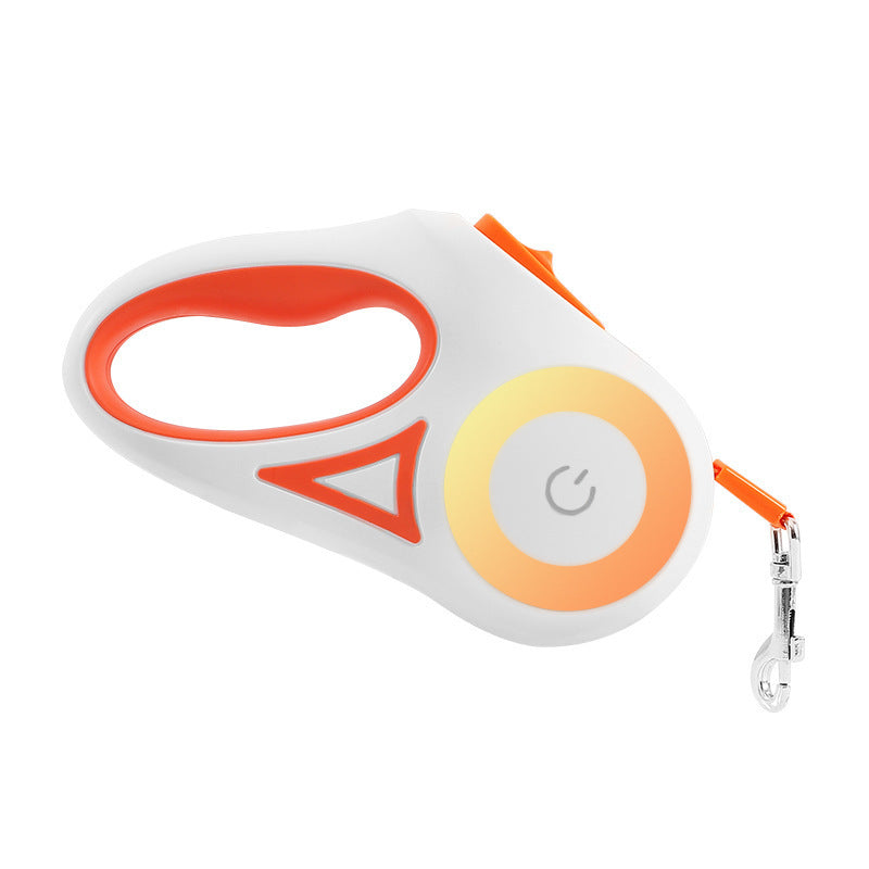 Best Dog Leash and Collar Retractable Leash With Build-in Torch