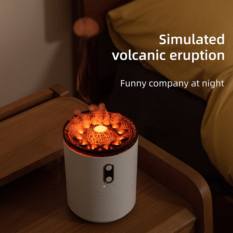 Volcanic Flame Humidifier Diffuser