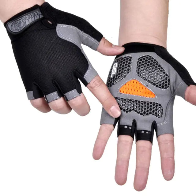Anti Slip Breathable Half Finger Weightlifting Cycling Gloves