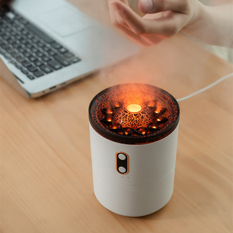 Volcanic Flame Humidifier Diffuser