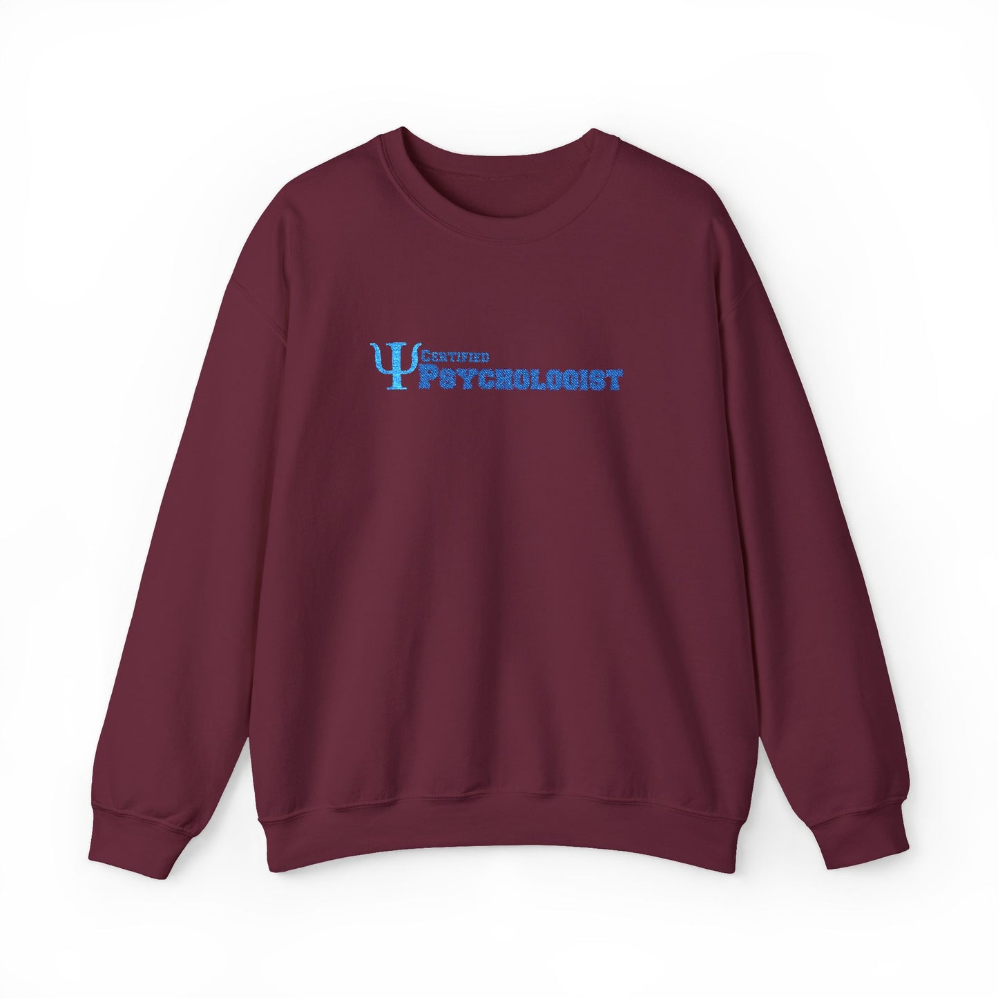 Psychologist Embroidered Sweatshirt Casual Wear Professional Clothing Mental Health Professional Apparel Psychology Student Graduation Gift