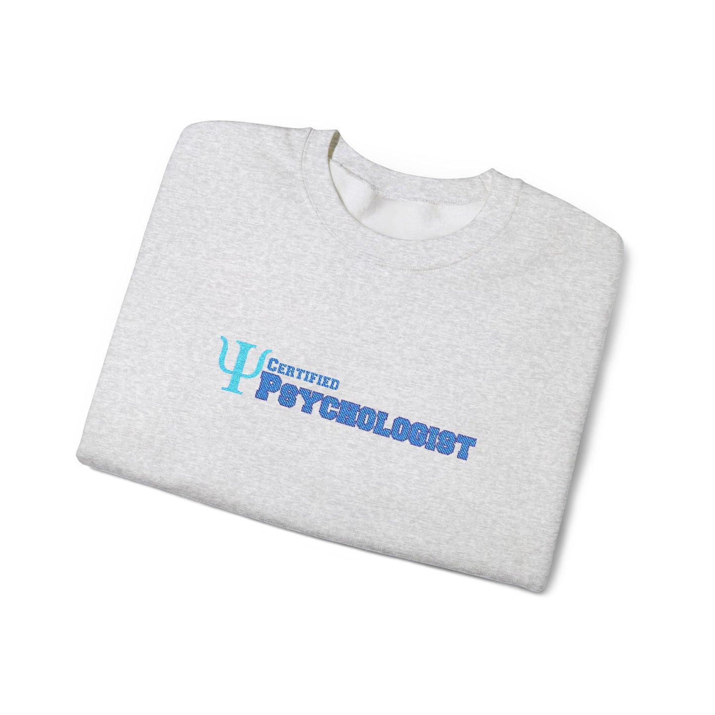 Psychologist Embroidered Sweatshirt Casual Wear Professional Clothing Mental Health Professional Apparel Psychology Student Graduation Gift