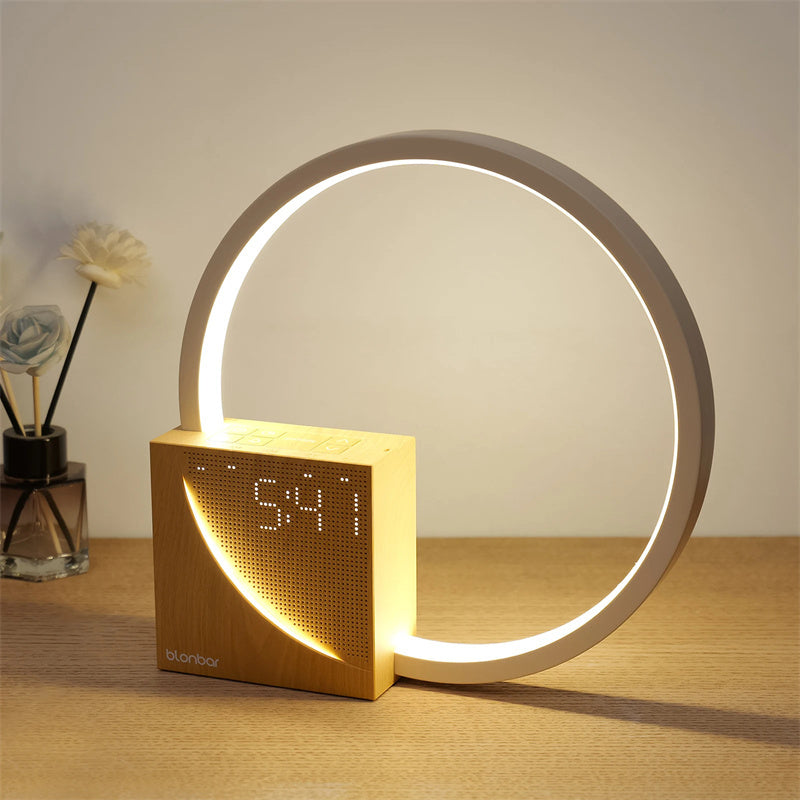 Bedside Lamp With Alarm Clock