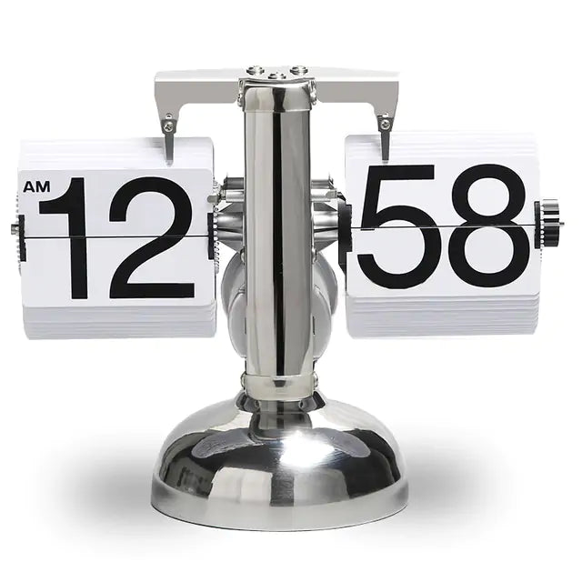 Classical Table Flip Clock white