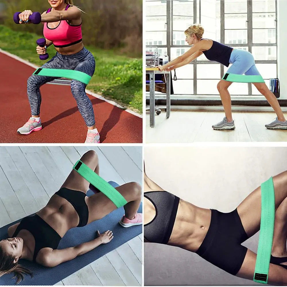 3 Piece Fitness Rubber Bands Resistance Bands multi exercise