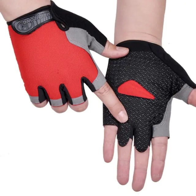 Anti Slip Breathable Half Finger Weightlifting Cycling Gloves