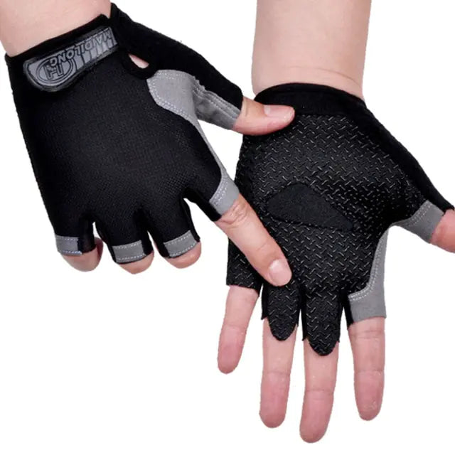 Anti Slip Breathable Half Finger Weightlifting Cycling Gloves
