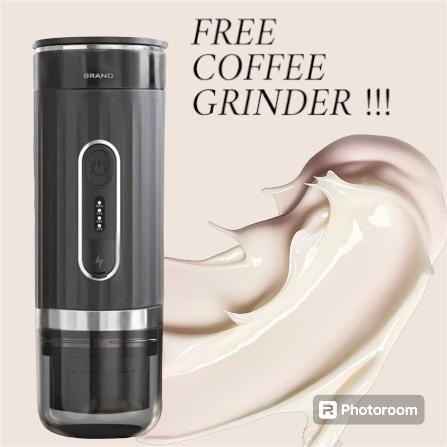Portable Automatic Heating Espresso Capsule Coffee Machine