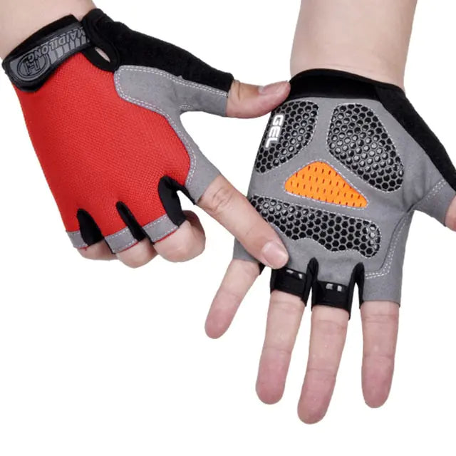 Anti Slip Breathable Half Finger Weightlifting Cycling Gloves