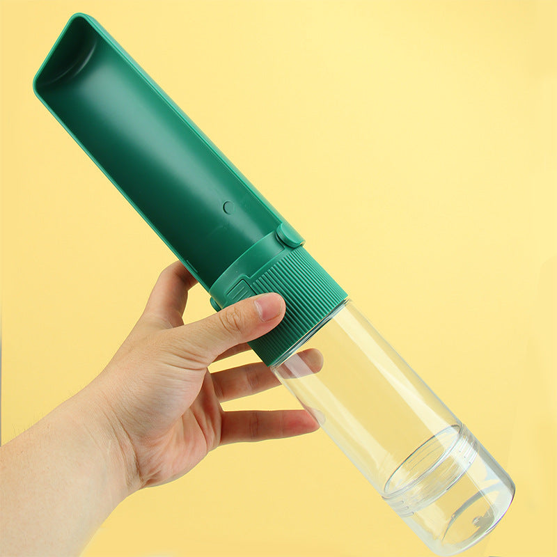 Portable Dog Cat Water Bottle Drinking Bowl Cup Outdoor Travel Dogs Cats Water Dispenser Feeder