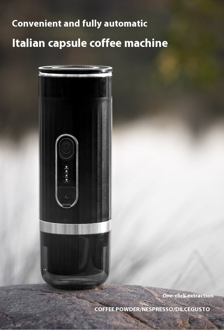 Portable Automatic Heating Espresso Capsule Coffee Machine