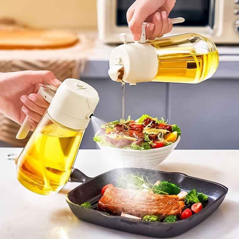 Best 2 in 1 Oil Dispenser Sprayer Bottle