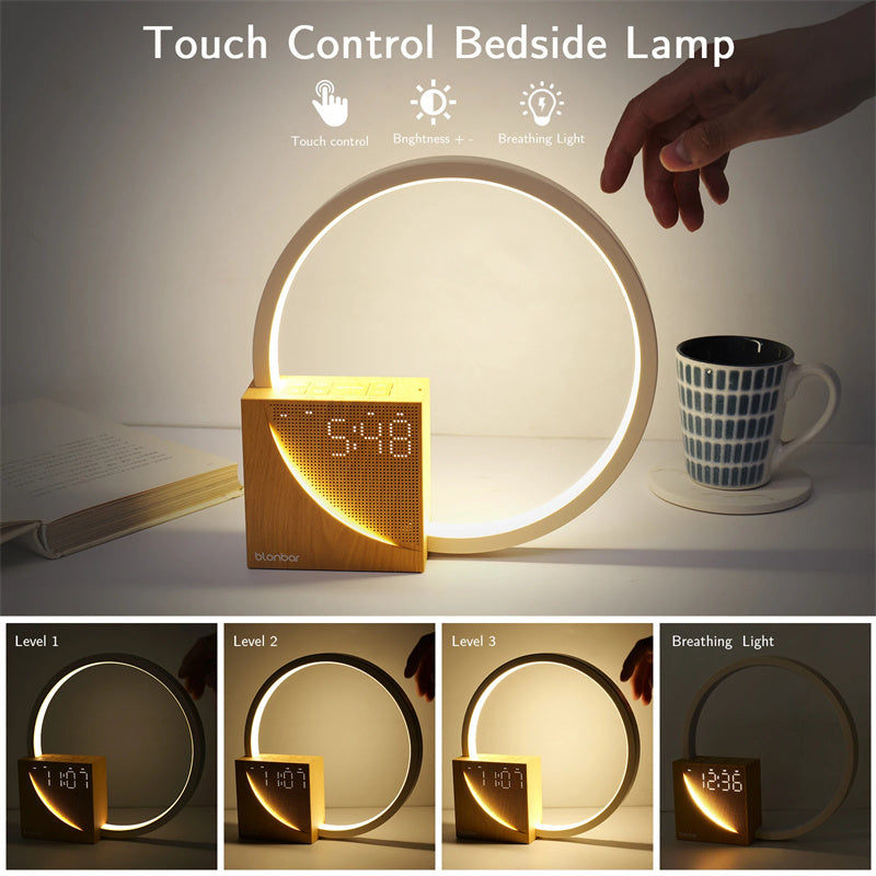 bedside lamp alarm clock