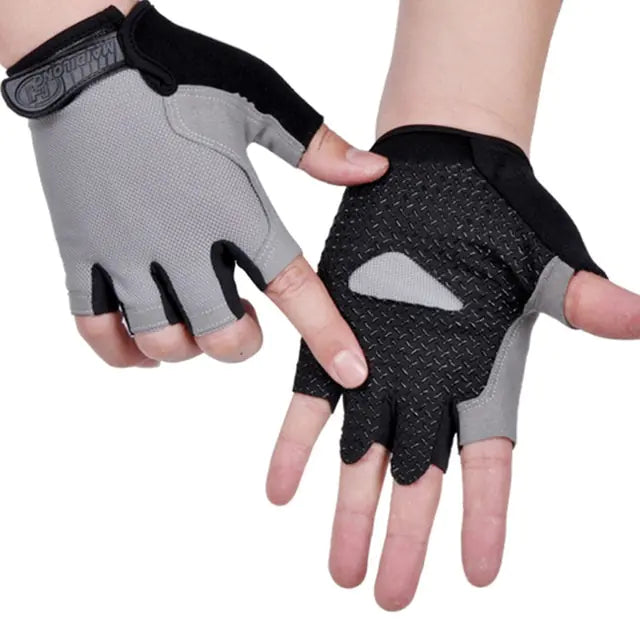 Anti Slip Breathable Half Finger Weightlifting Cycling Gloves