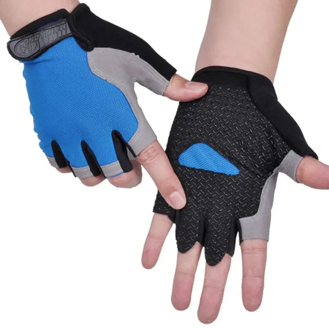 Anti Slip Breathable Half Finger Weightlifting Cycling Gloves