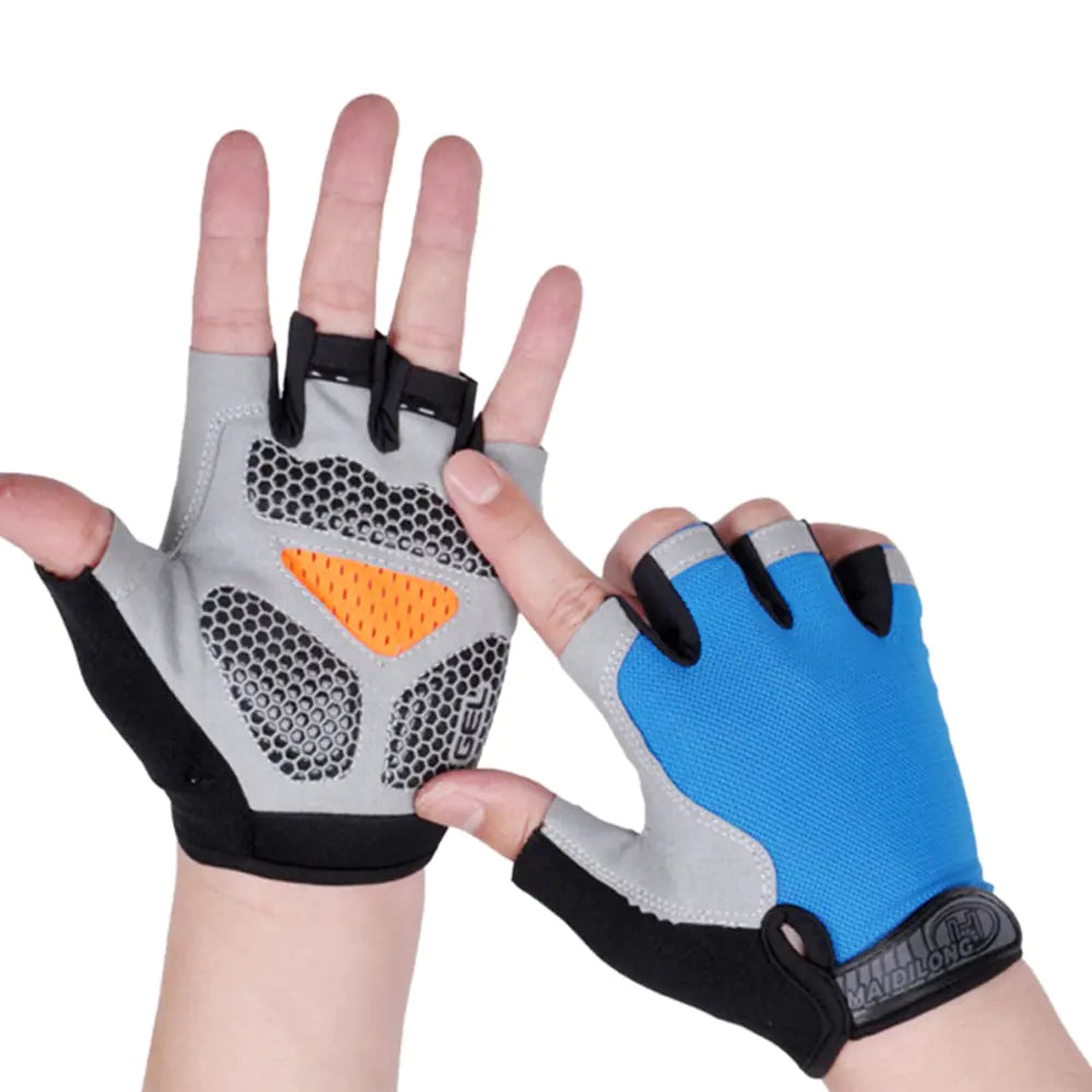 Anti Slip Breathable Half Finger Weightlifting Cycling Gloves