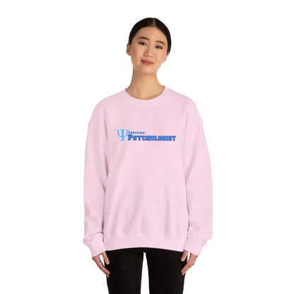 Psychologist Embroidered Sweatshirt Casual Wear Professional Clothing Mental Health Professional Apparel Psychology Student Graduation Gift