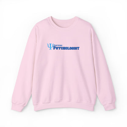 Psychologist Embroidered Sweatshirt Casual Wear Professional Clothing Mental Health Professional Apparel Psychology Student Graduation Gift