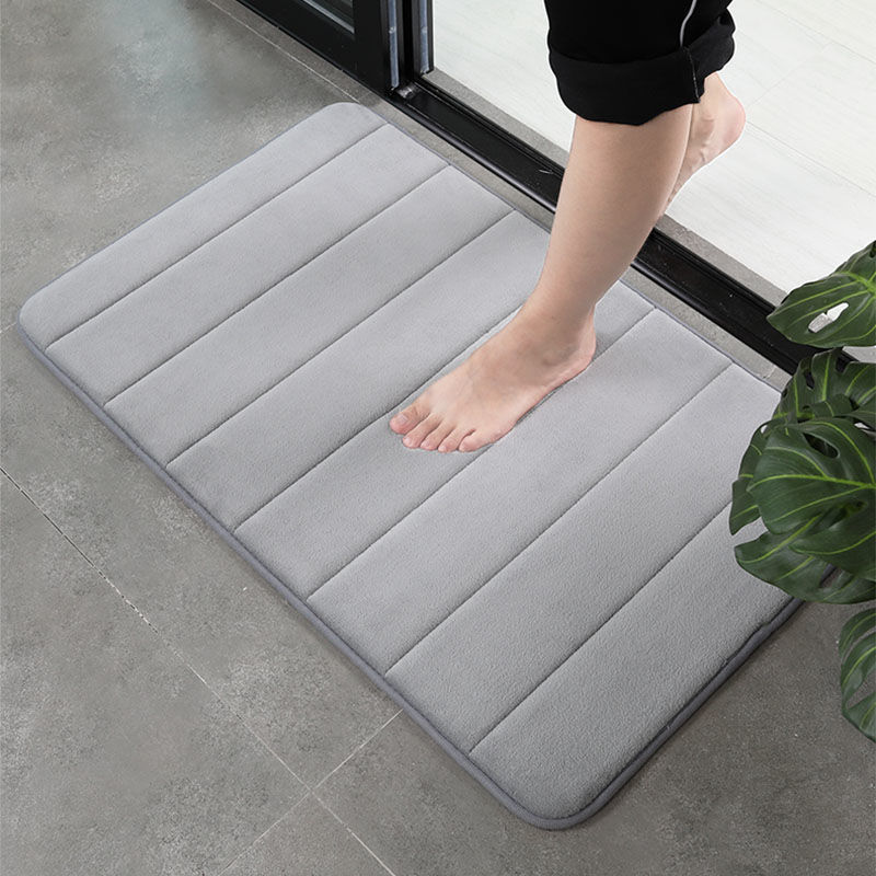 washable bathroom rug memory foam  comfort