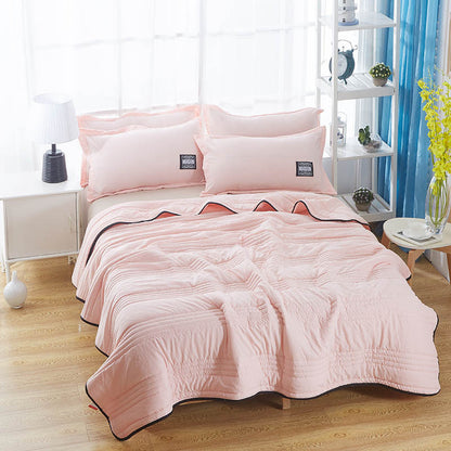cooling blanket light pink
