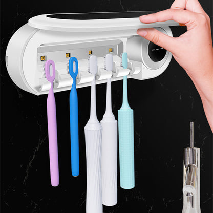 Wall Mounted Smart Toothbrush Holder  UV Sterilizer  For Bathroom Accessories