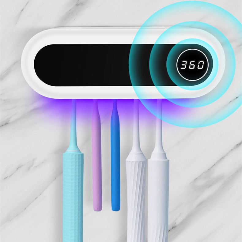 Wall Mounted Smart Toothbrush Holder  UV Sterilizer  For Bathroom Accessories