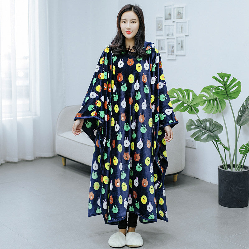 Wearable Blanket  Hoodie For Adults