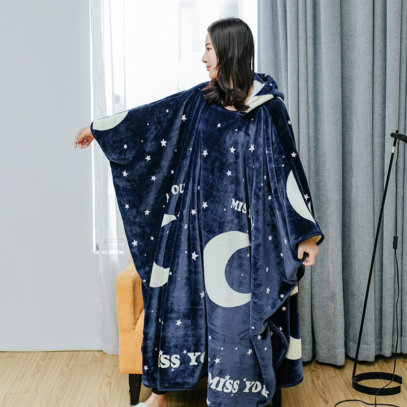 Wearable Blanket  Hoodie For Adults