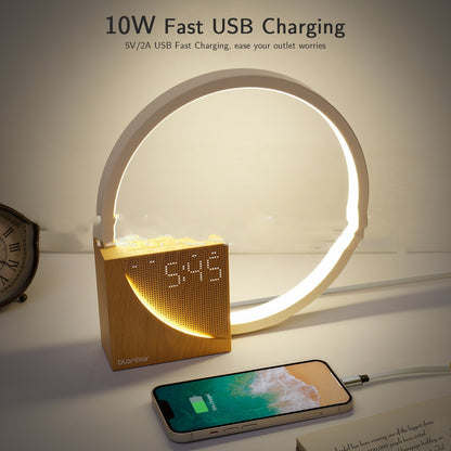 Bedside   Lamp  With Alarm Clock