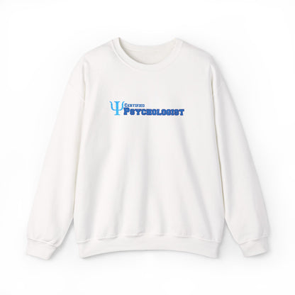 Psychologist Embroidered Sweatshirt Casual Wear Professional Clothing Mental Health Professional Apparel Psychology Student Graduation Gift