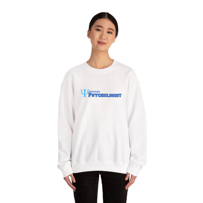 Psychologist Embroidered Sweatshirt Casual Wear Professional Clothing Mental Health Professional Apparel Psychology Student Graduation Gift