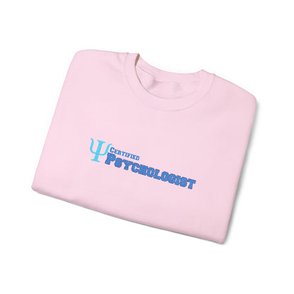 Psychologist Embroidered Sweatshirt Casual Wear Professional Clothing Mental Health Professional Apparel Psychology Student Graduation Gift