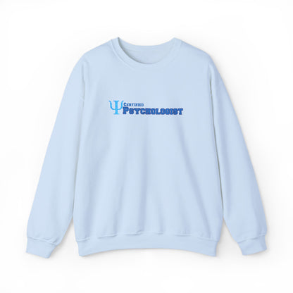 Psychologist Embroidered Sweatshirt Casual Wear Professional Clothing Mental Health Professional Apparel Psychology Student Graduation Gift