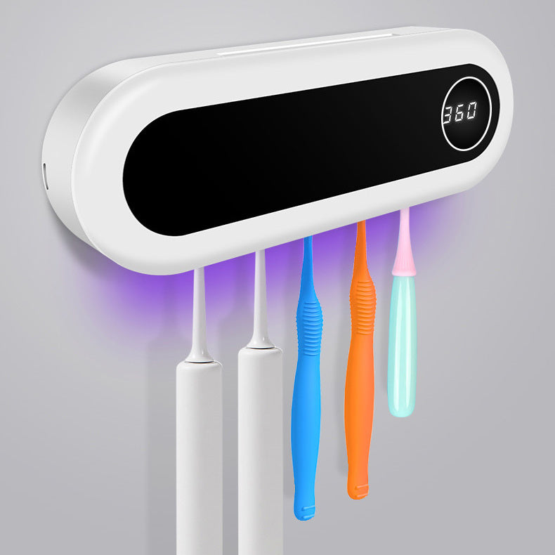 Wall Mounted Smart Toothbrush Holder  UV Sterilizer  For Bathroom Accessories