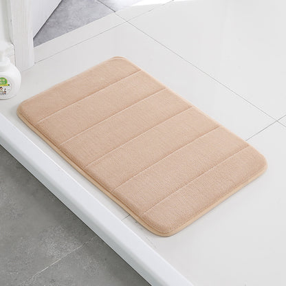 washable bathroom rug memory foam camel