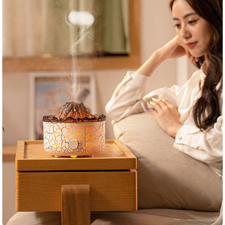 New Creative Volcano Humidifier Aromatherapy Diffuser