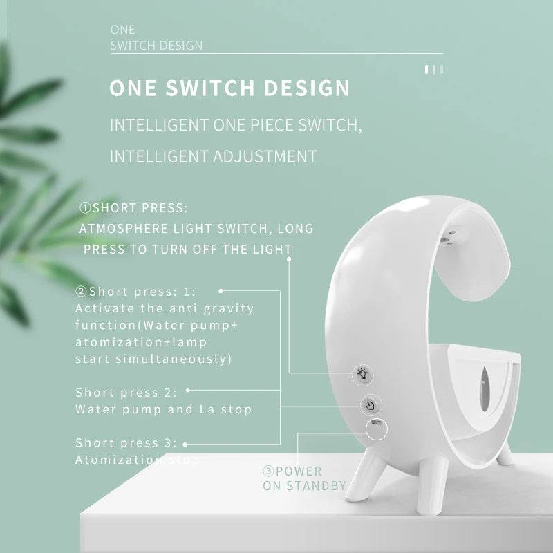 Anti-Gravity G-shape Air Humidifier Diffuser
